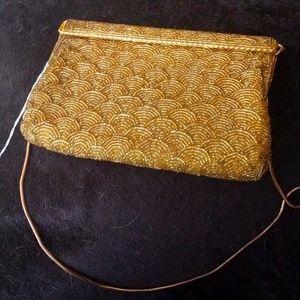 Gold clutch great shape.
